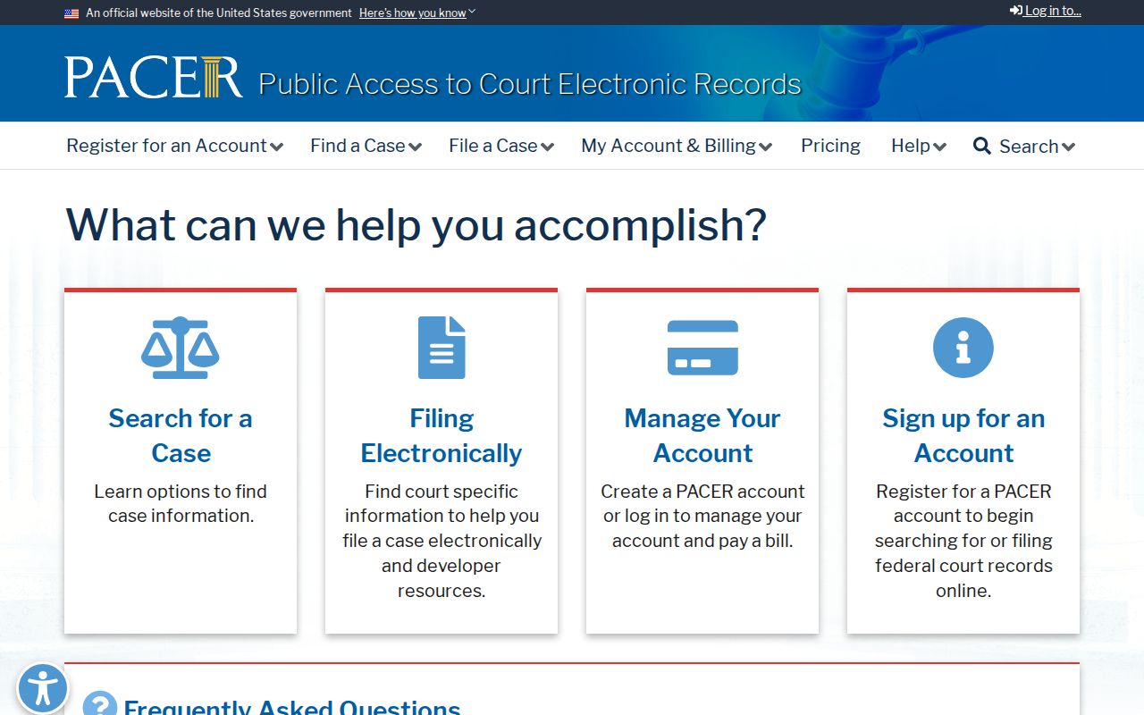 Surry County federal criminal court record search through PACER